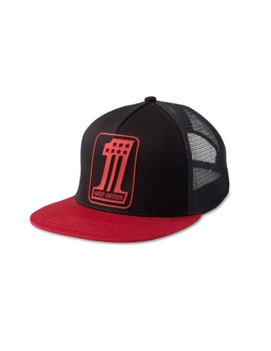 Gorra Harley Davidson  snapback con logo 1 - negra