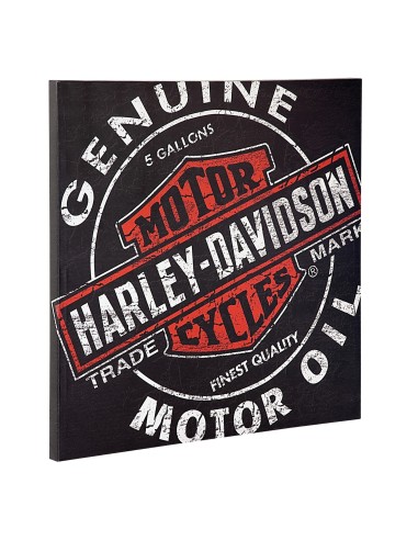 H-D Oil Can Canvas Print