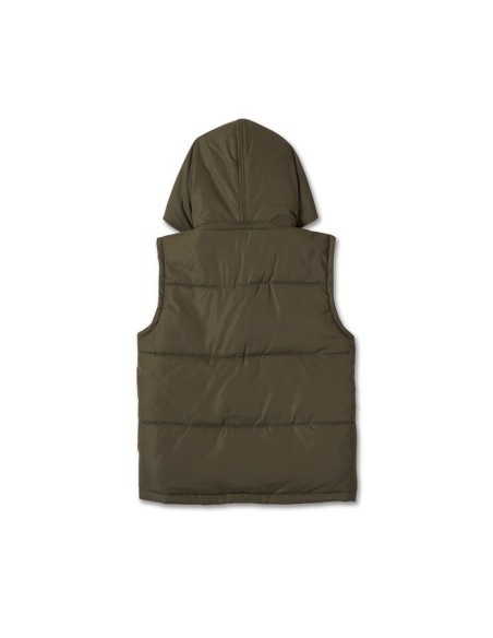 Women's Bar & Shield Quilted Vest - Grape Leaf
