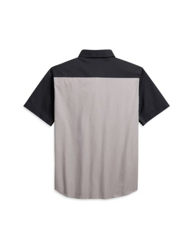 Camisa Harley Davidson con logo y bloques de color para hombre