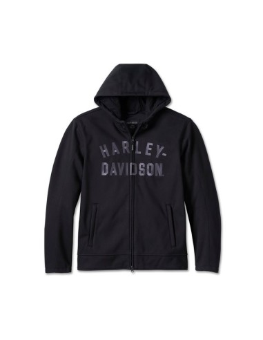 Harley Davidson Men's Hooded Riding Fleece Deflector