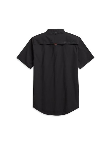 SHIRT-WOVEN,BLACK