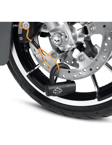 CANDADO HARLEY DAVIDSON PARA DISCO O CABLE