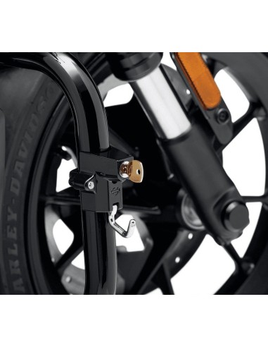 ANTIRROBO UNIVERSAL DE CASCO HARLEY DAVIDSON NEGRO