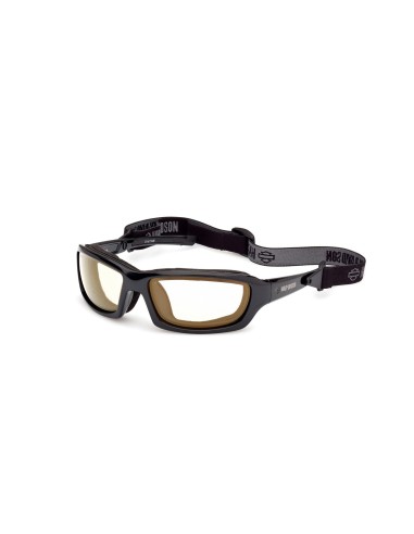 GAFAS DE MOTO HARLEY DAVIDSON FOTOCROMÁTICAS AMARILLAS CON FLASH DORADO