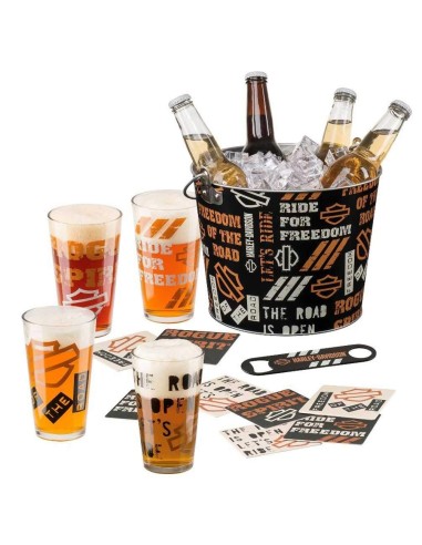 H-D LET'S RIDE PARTY BUCKET SET