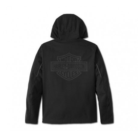 CHAQUETA HARLEY DAVIDSON DEFLECTOR CON CAPUCHA POLAR PARA HOMBRE