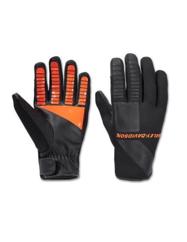 HARLEY DAVIDSON WATERPROOF DYNA KNIT MIXED GLOVES FOR MEN