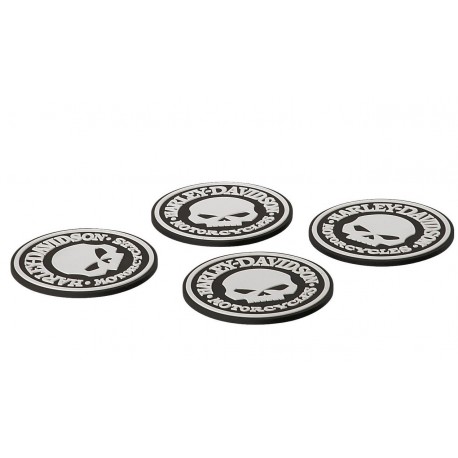 Harley-Davidson Skull Coaster Set