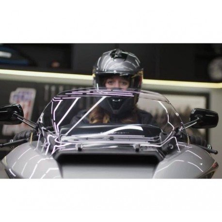 PARABRISA HARLEY DAVIDSON AHUMADO CLARO SPLITTER DE 25,4 Cm