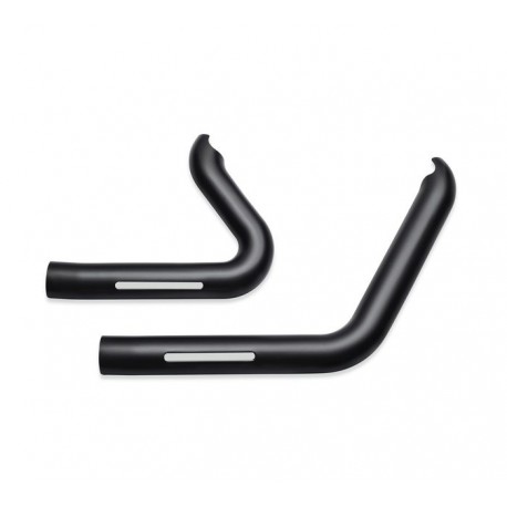 65400460 KIT DE PROTECTOR DE ESCAPE HARLEY DAVIDSON NEGRO SATINADO