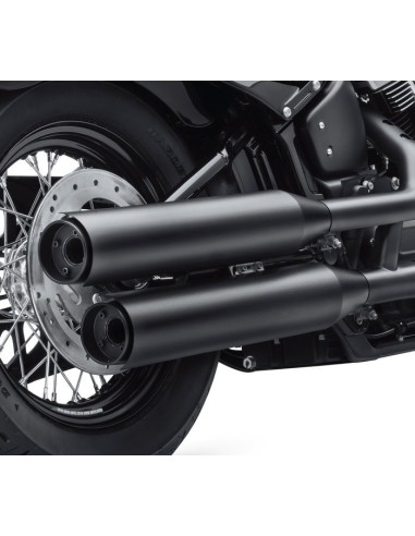 HARLEY DAVIDSON SATIN BLACK EXHAUST SHIELD KIT