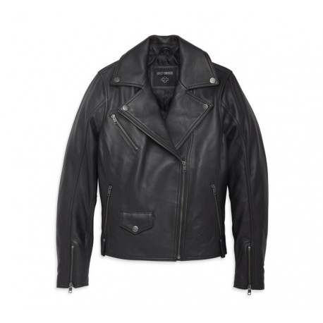 HARLEY DAVIDSON CRAFTSMANSHIP LEATHER JACKET FOR WOMENHIP PARA MUJER