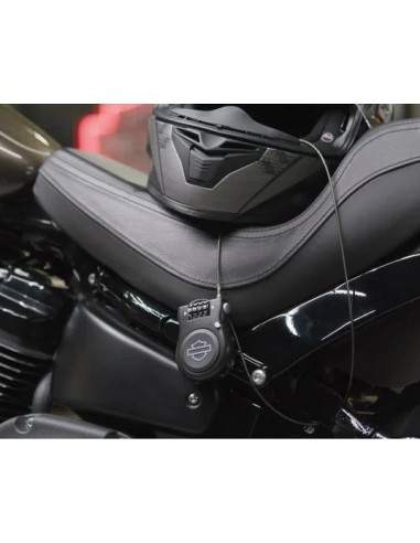 HARLEY DAVIDSON LOCK WITH PASSWORD AND RETRACTABLE CABLE