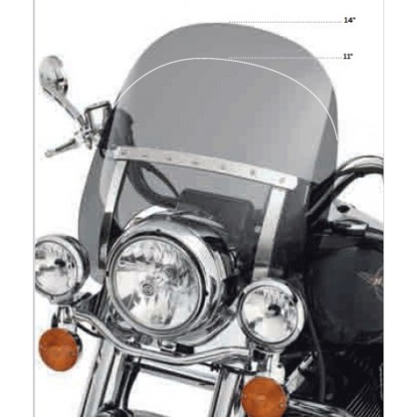 Deflector detachable para Road King