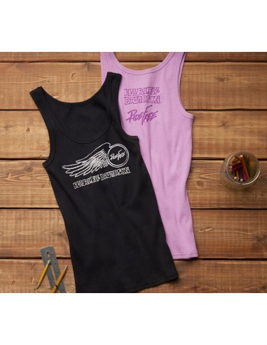 WILLIE G WINGED WHEEL STRETCH RIB TANK HARLEY DAVIDSON SHIRT