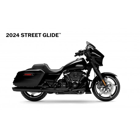 BLUE BURST BLACK HARLEY DAVIDSON STREET GLIDE 2024