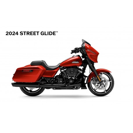 BLUE BURST BLACK HARLEY DAVIDSON STREET GLIDE 2024