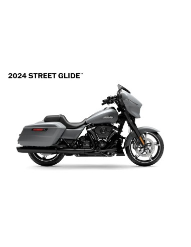 BLUE BURST BLACK HARLEY DAVIDSON STREET GLIDE 2024