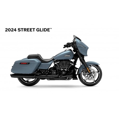 BLUE BURST BLACK HARLEY DAVIDSON STREET GLIDE 2024