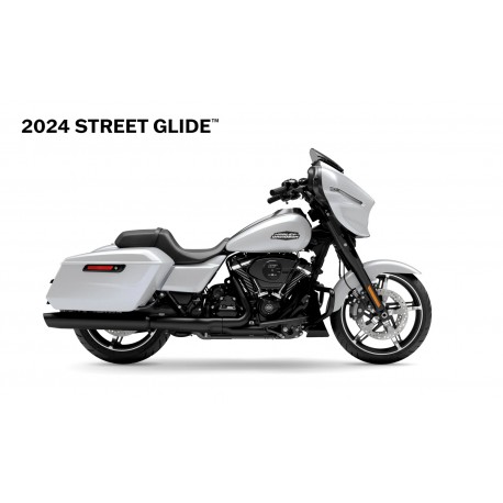 BLUE BURST BLACK HARLEY DAVIDSON STREET GLIDE 2024