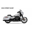 WHITE ONYX PEARL BLACK HARLEY DAVIDSON STREET GLIDE 2024