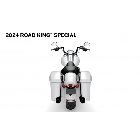 HARLEY DAVIDSON WHITE ONYX PEARL BLACK ROAD KING™ SPECIAL 2024