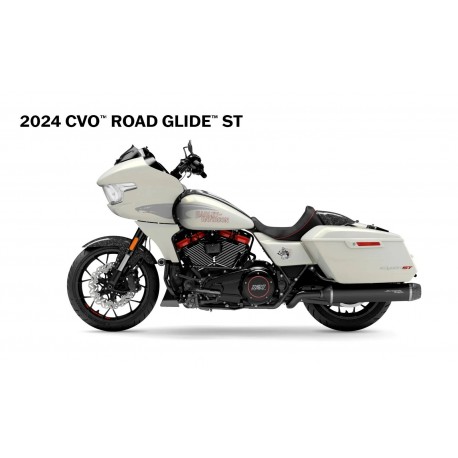 HARLEY DAVIDSON CVO™ ROAD GLIDE™ ST GOLDEN WHITE PEARL NEGRA 2024
