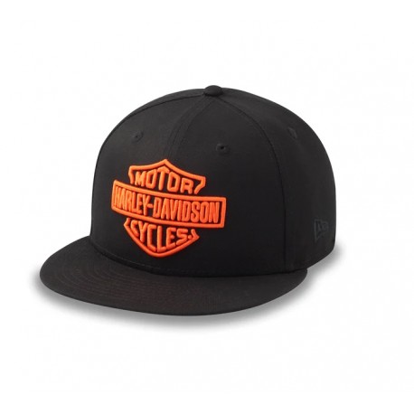 59FIFTY Bar & Shield Fitted Cap - Black Harley