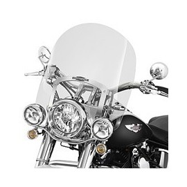 Parabrisas Harley Davidson King-Size Nostalgic H-D Detachables para los modelos Softail FL - 20”. Transparente