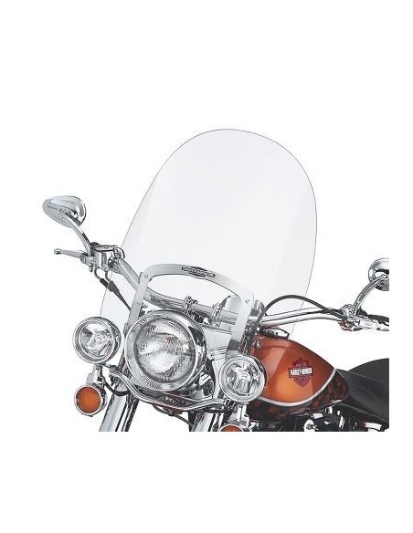 Parabrisas Harley Davidson King-Size Nostalgic H-D Detachables para los modelos Softail FL - 20”. Transparente