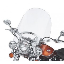 Parabrisas Harley Davidson King-Size Nostalgic H-D Detachables para los modelos Softail FL - 508 mm. Ahumado claro 2