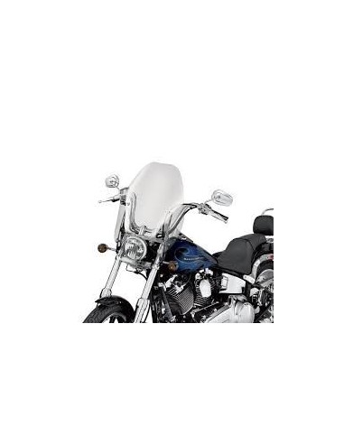 Parabrisas Harley Davidson super sport desmontable FX Softail FXSTD ´00-´07 (Ahumado claro de 18")