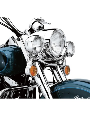 HARLEY DAVIDSON HEADLIGHT TRIM RING, 7 IN.