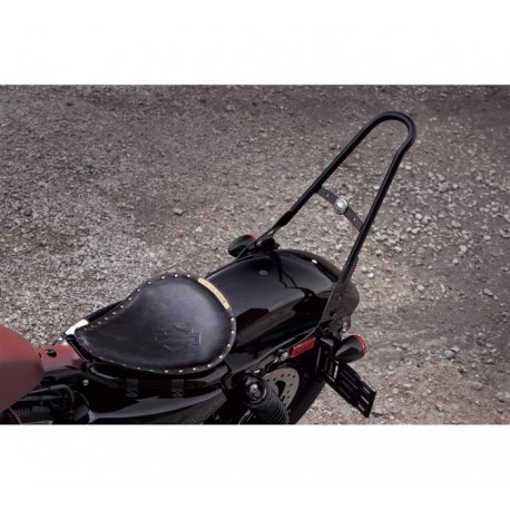 51146-10A Apoyo del Sissy Bar del respaldo Harley Davidson negro desmontable (XL ´04 y posteriores)