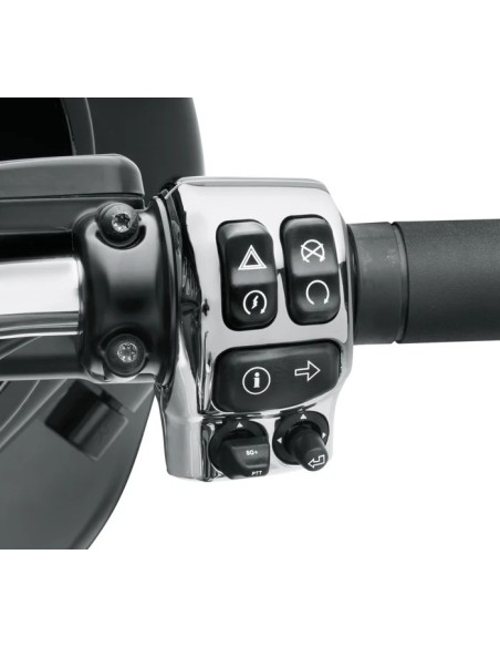 Carcasas de interruptores cromadas Harley Davidson (Touring y Trike 14 )