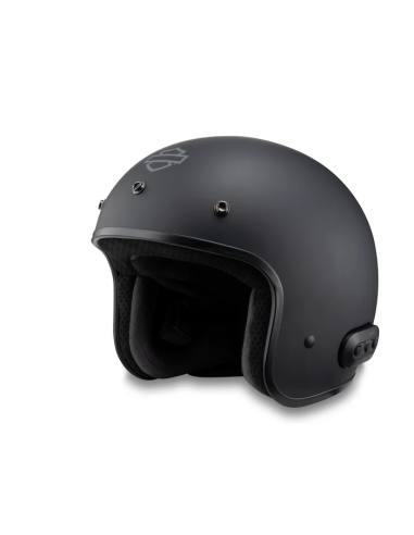 Casco Harley Davidson Fury N04 Bluetooth 3/4 - Negro Mate