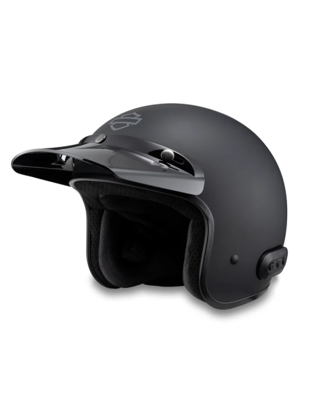 Casco Harley Davidson Fury N04 Bluetooth 3/4 - Negro Mate 98009-23EX