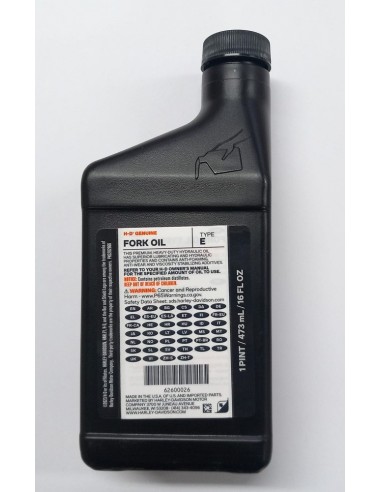 62600026 ACEITE DE HORQUILLA HARLEY DAVIDSON TIPO E
