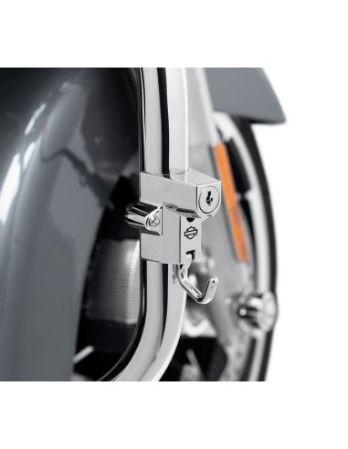 92800019 ANTIRROBO UNIVERSAL DE CASCO HARLEY DAVIDSON CROMADO