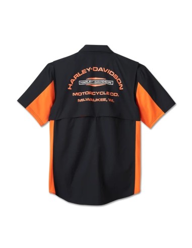 Harley Davidson TECH Milwaukee Men's Short Sleeve Shirt