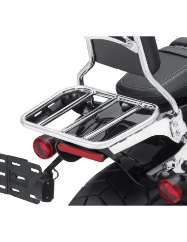 50300130B PORTAEQUIPAJES DEPORTIVO HARLEY DAVIDSON PARA SOPORTES DE BARRA RESPALDO HOLDFAST - CROMADA