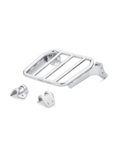 HARLEY DAVIDSON SPORT LUGGAGE RACK FOR HOLDFAST SISSY BAR UPRIGHTS - CHROME