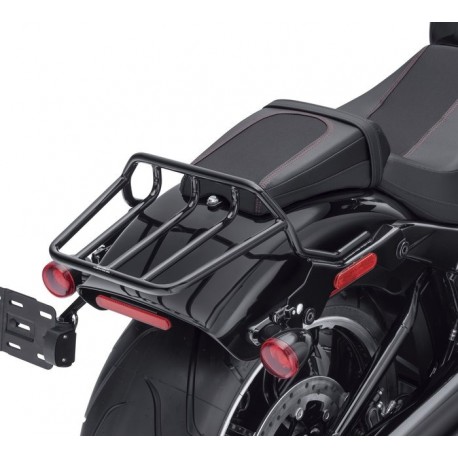 HARLEY DAVIDSON DOUBLE STEALTH LUGGAGE RACK, GLOSS BLACK