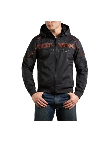 HARLEY-DAVIDSON MEN'S IDYLL WINDPROOF SOFT SHELL JACKET