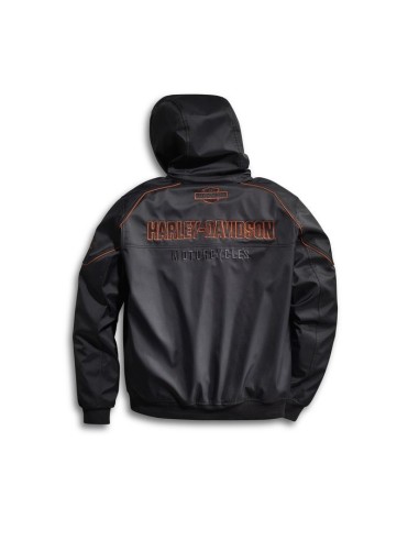 HARLEY-DAVIDSON MEN'S IDYLL WINDPROOF SOFT SHELL JACKET