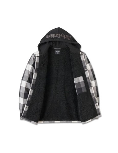 Harley Davidson Traveler Hooded Jacket - Checkered