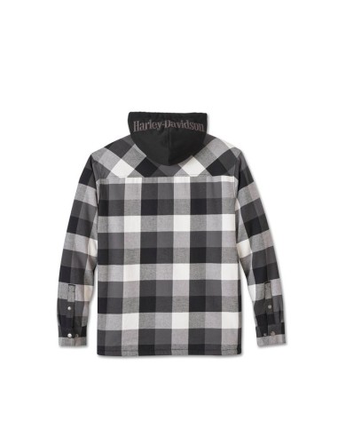 Harley Davidson Traveler Hooded Jacket - Checkered