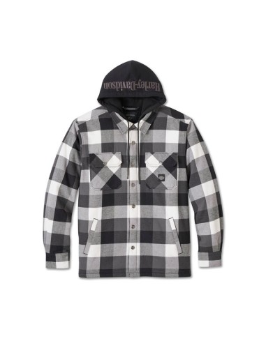 Harley Davidson Traveler Hooded Jacket - Checkered