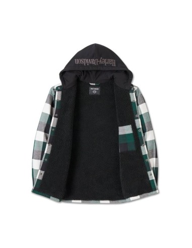 Harley Davidson Traveler Hooded Jacket - Checkered